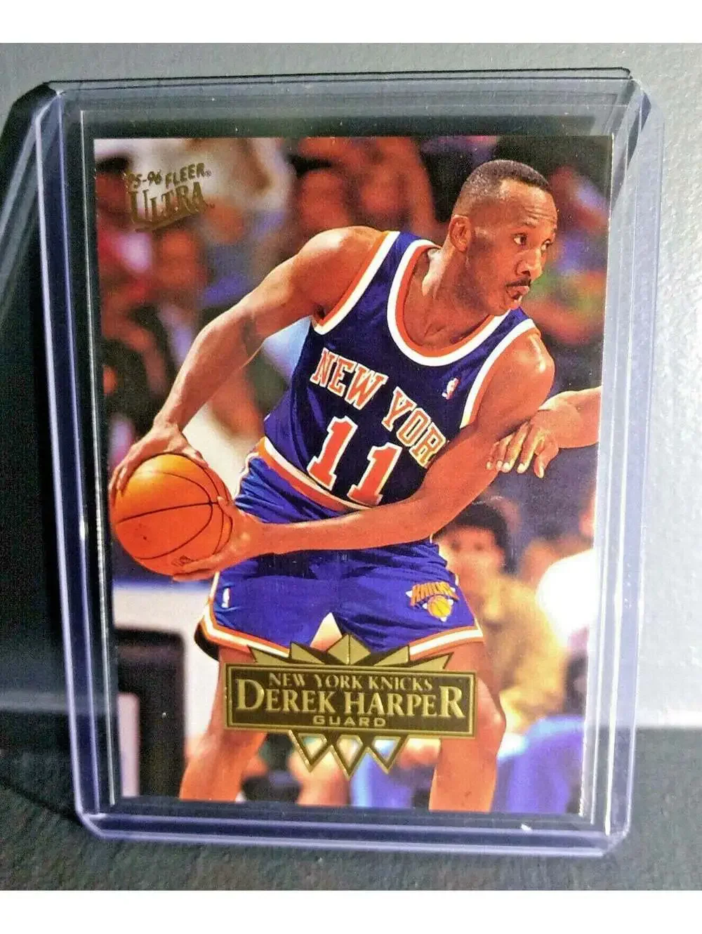 1995-96 Derek Harper Fleer Ultra #118 Basketball Card